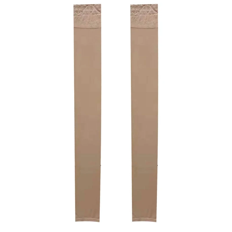 Mode Zehen freie Socken für Sandalen ultra dünne transparente Oberschenkel hohe Strümpfe Frauen sexy Peep Toe Knies trümpfe – Detail 10