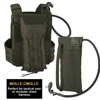 KRYDEX 500D Tactical 100 oz Hydration Pouch MOLLE Carrier Pack Bag Modular 3L Water Bladder Pouch Hunting Outdoor Accessories 4