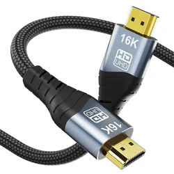 Ultra - High - Definition HDMI Certified Cable with eARC and HDR Support - Multiple Lengths Available - 3m (Black)