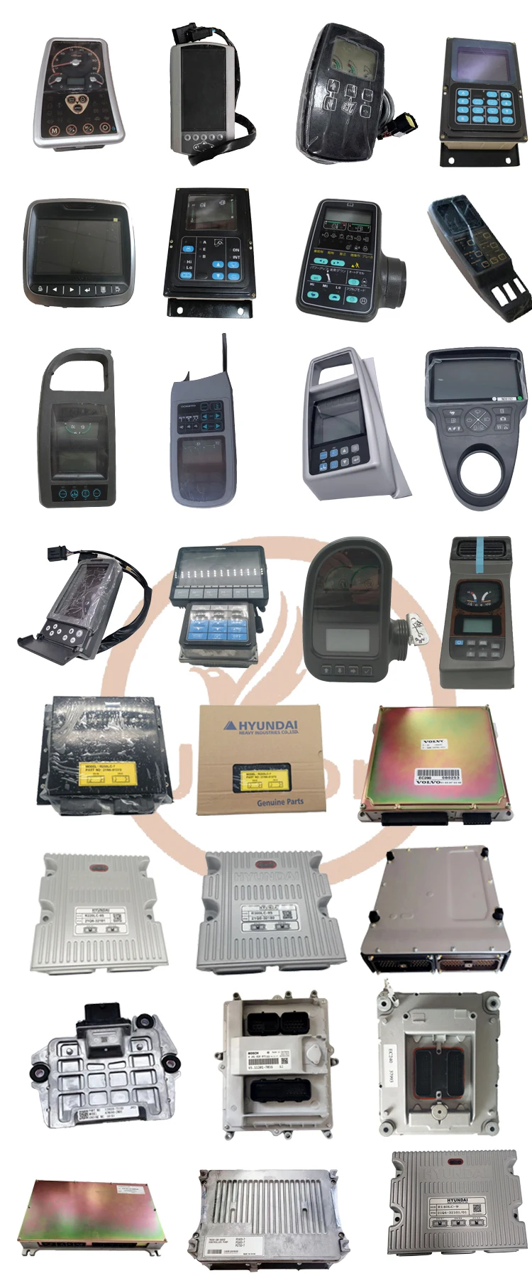 Jision 굴삭기 예비 부품 CM871 디젤 엔진 컴퓨터 ECM 3684275