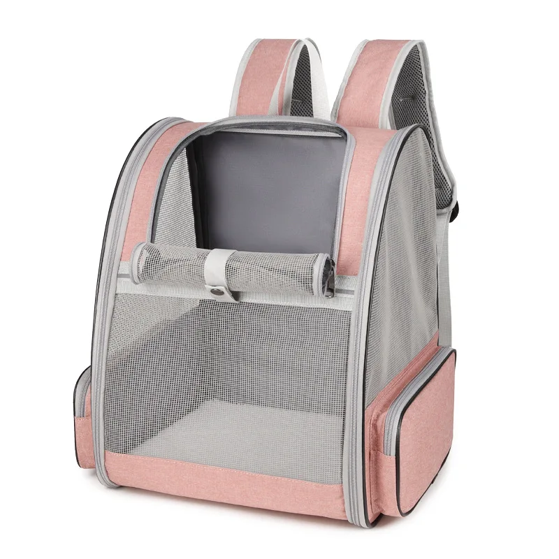 Breathable Pet Bag Portable Pet Backpack When Going Out Portable and Lightweight Foldable Cat and Dog Bag