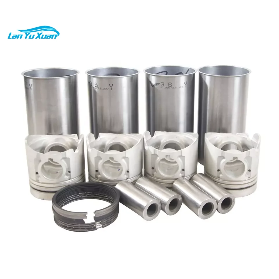 HFC4DA1 Engine Piston Suitable For HFC1041 HFC1043 HFC1080 HFC2043piston set piston liner set rings set genuine cummins 6ct engine overhaul kit piston liner gasket set main bearing conrod bearing 4309363 5472930