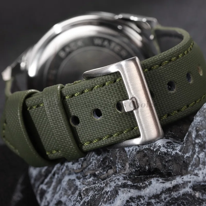Sailcloth Nylon Quick Release Waterproof Watch Straps - 20mm/22mm