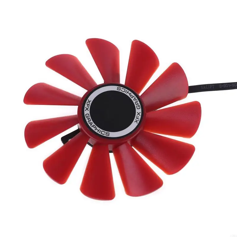 33WA 2pcs 85mm RX-570-RS RX-580-RS FD10U12S9-C Fan for XFX RX470 RX570 RX580