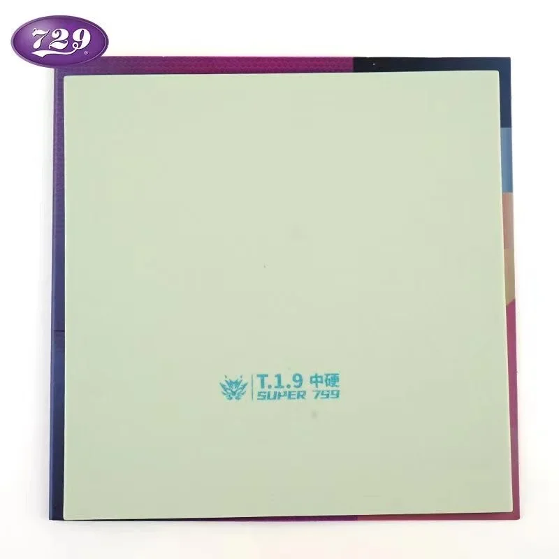 오리지널 729 프렌드십 워리어-799 생고무 다이아몬드 탁구 러버 전문가용 핑퐁 러버 (스펀지 포함, 핌플 아웃)