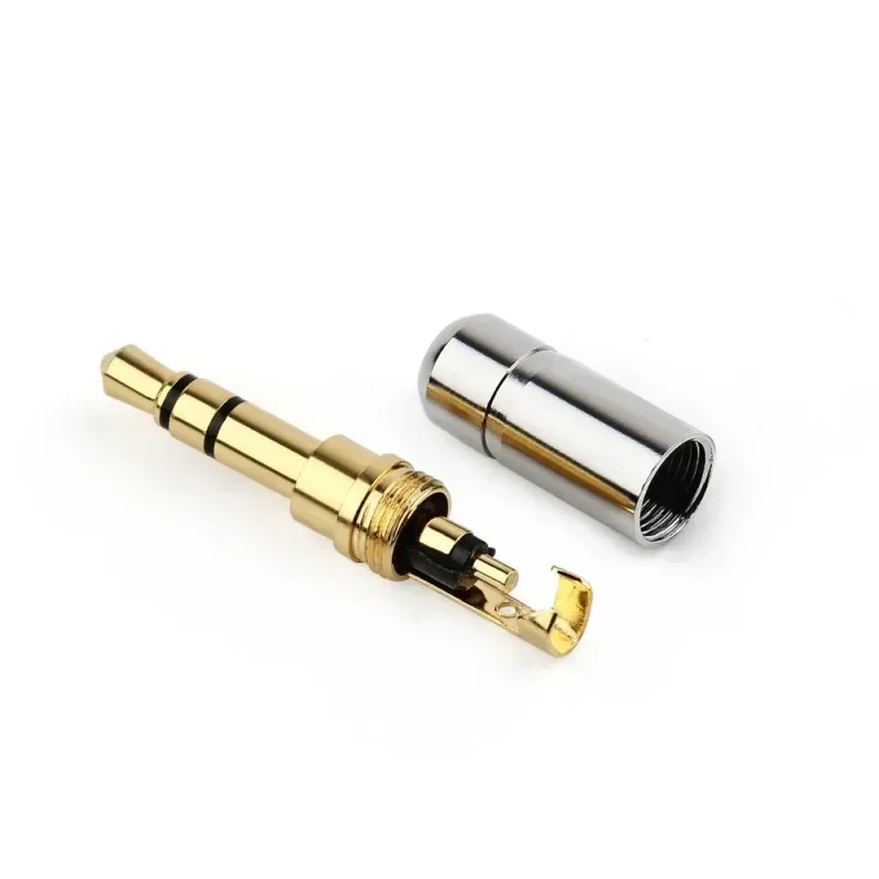 3.5mm 헤드폰 플러그 모노 스테레오 잭 2/3/4 극 Hifi 이어폰 어댑터 3.5 헤드폰 업그레이드 케이블 스피커 오디오 커넥터