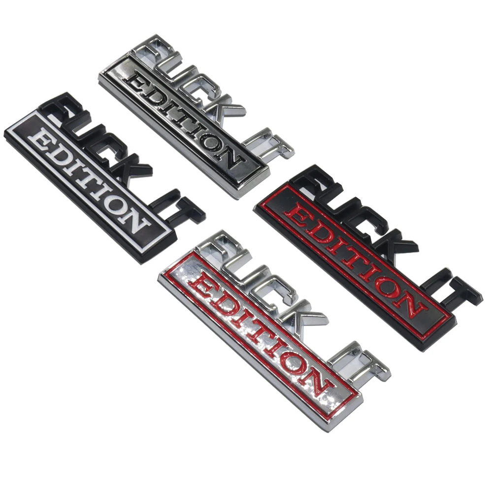 1 Pcs 3D Car Decal Metal Car Leaf Side Fender Luggage Compartment Badge Sticker Decoration Accessories Modified Body Badge