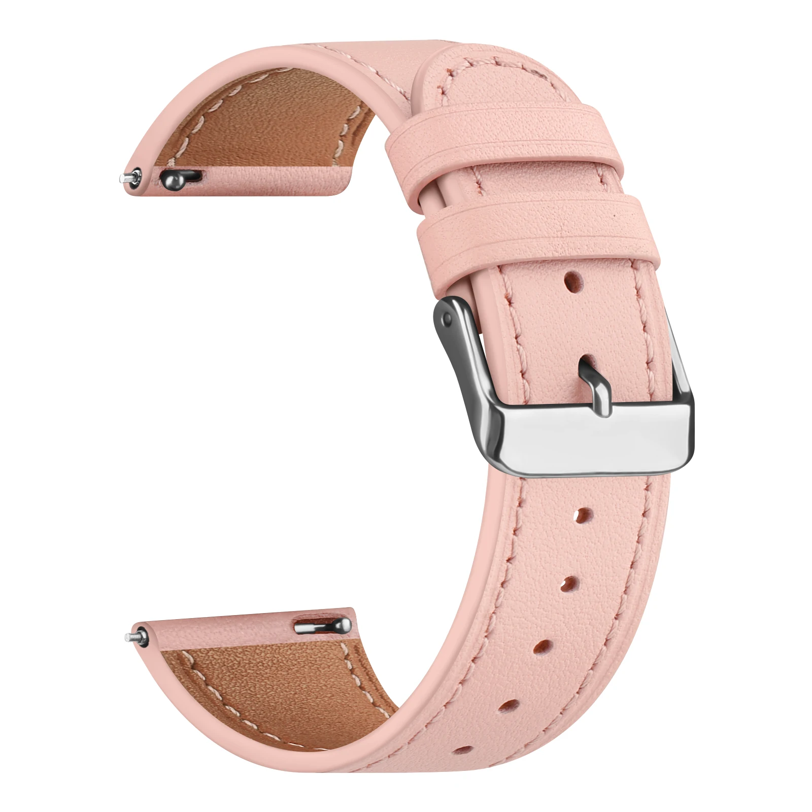 Premium 20mm Leather Watch Band Strap