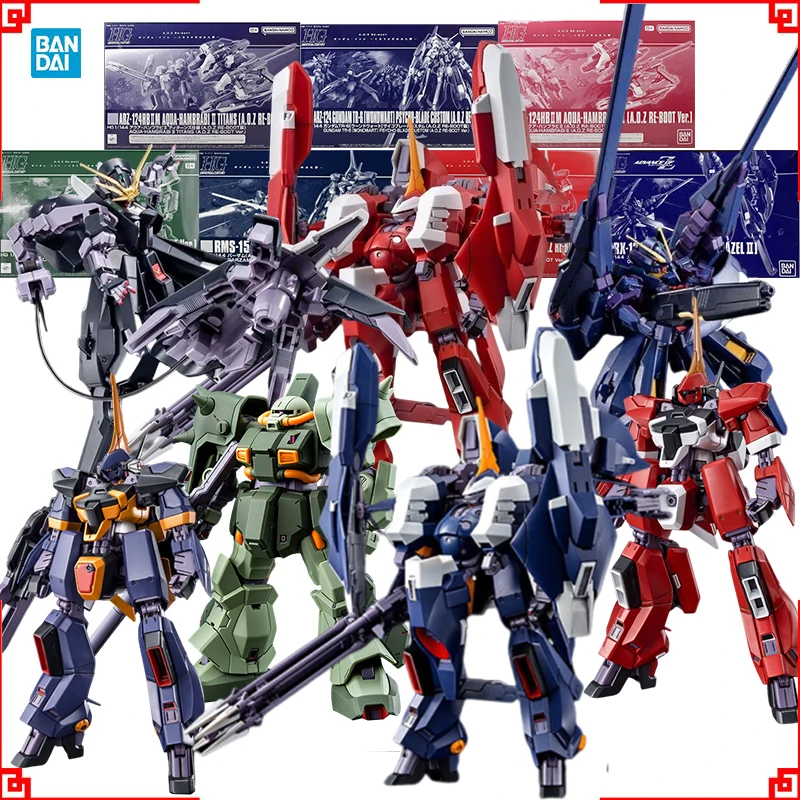 Bandai Gundam Model Kit HG Hi Zack AOZ RE Boot Barzam Zeon TR6