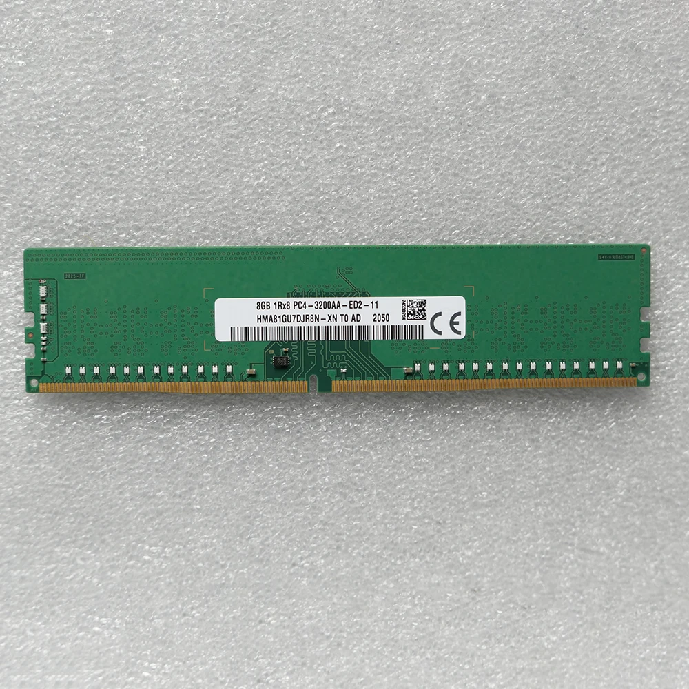 SK 하이닉스 메모리용 RAM HMA81GU7DJR8N-XN, 8G, 8GB, DDR4 1RX8, PC4-3200A ECC, 1 개