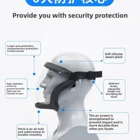Lunettes de protection intégraux HD Anti-buée, Anti-poussière, Anti-gouttelettes, Anti-fume, Pesticide, masque de protection pour soudage électrique 6