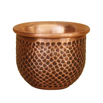 Copper tea set cup Handmade pure copper tea Cup Goblet Copper thickened handmade water wine cups coffee cup set tea set 1