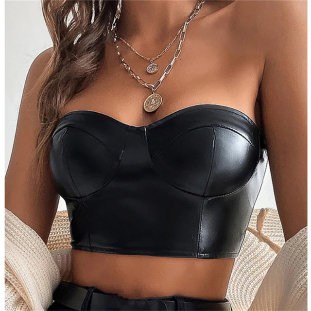 Satin Corsets Sexy Crop Top Women Strapless Bralette Summer Woman Clothes  Sleeveless Off Shoulder Tube Tops Bustier Club Outfits - AliExpress