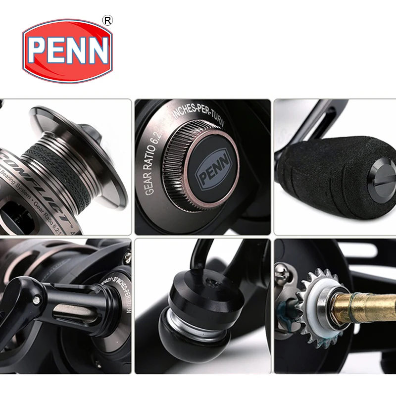 PENN コンフリクト8000 キハダキャスティング等 PENN コンフリクト8000 キハダキャスティング等 PENN コンフリクト8000