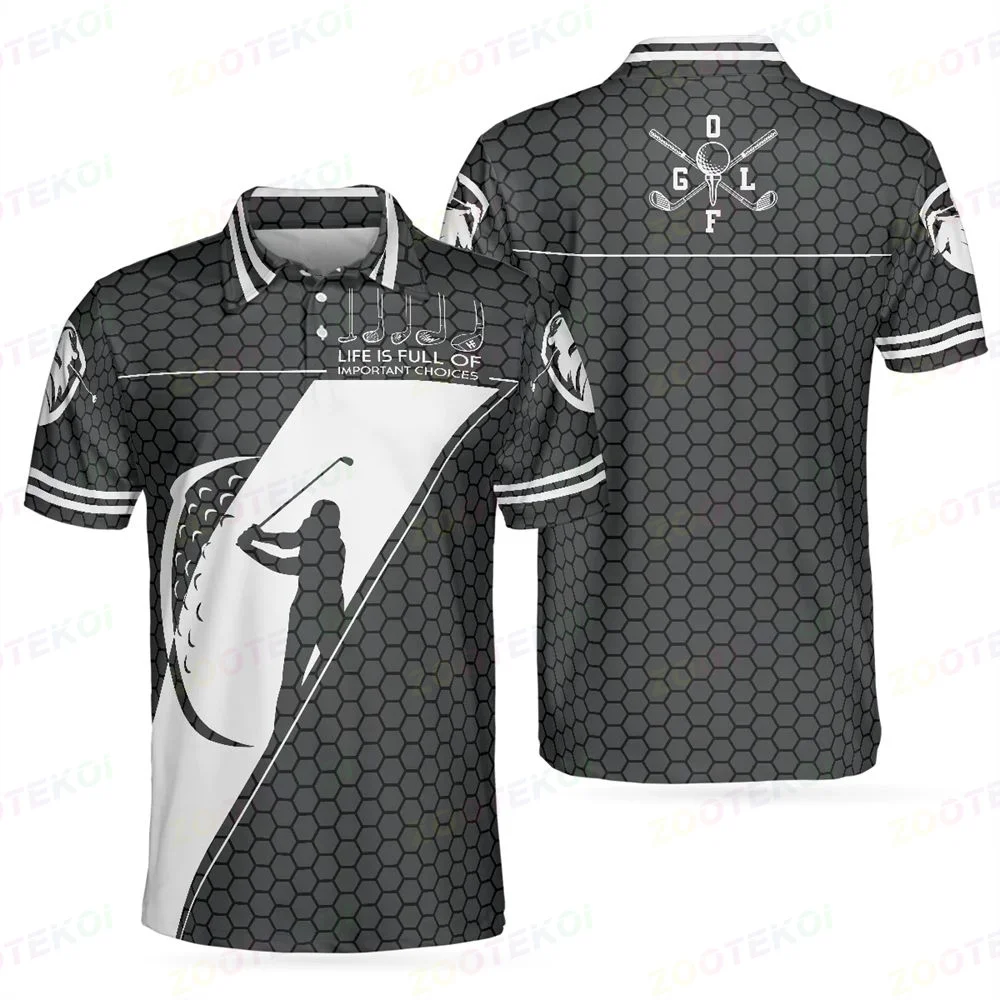 Men's Polo Shirts Tops Summer New Lapel Short-sleeved T-shirt Outdoor Sports Cricket Tennis Golf Quick Dry Polo Tee Shirts