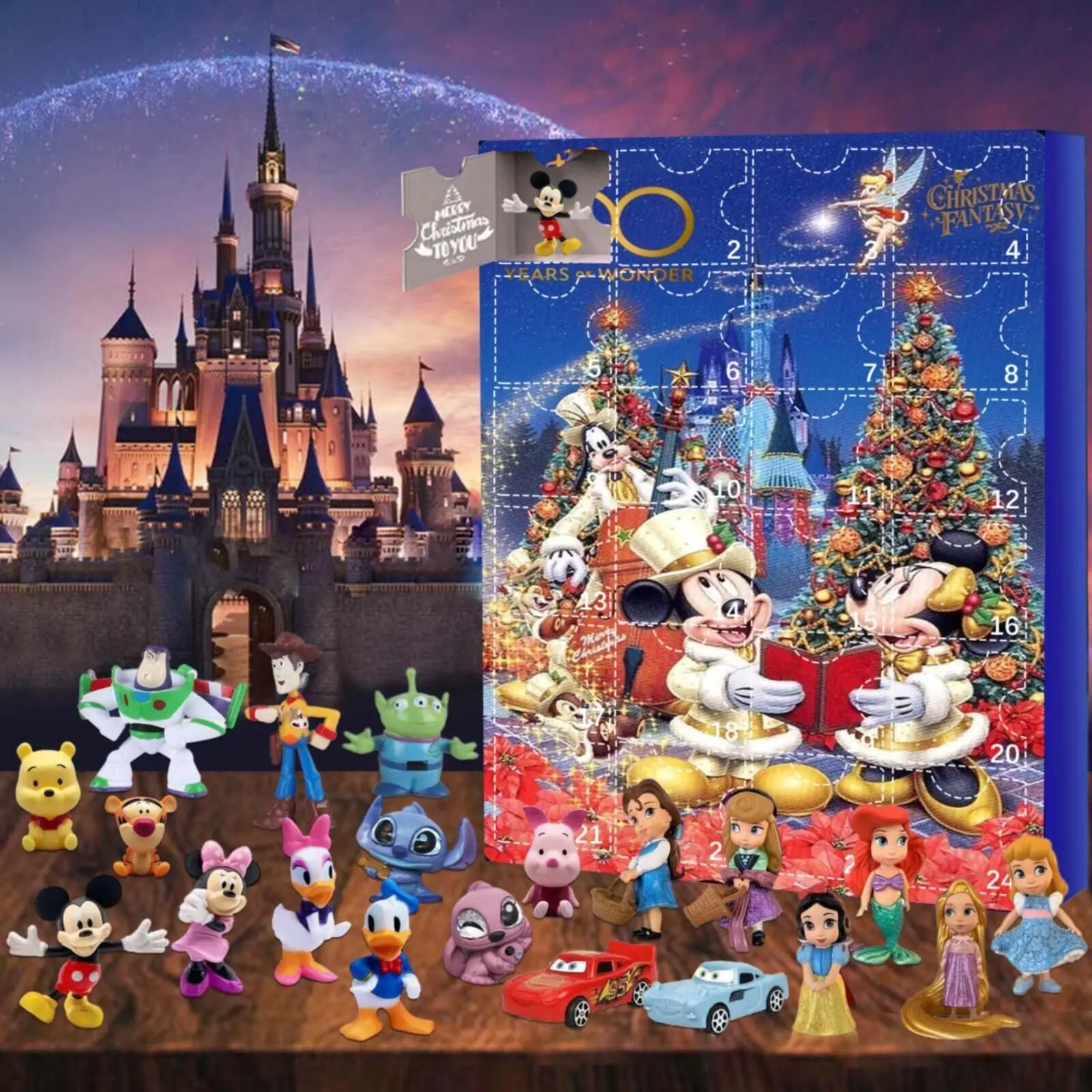 Disney Character Kawaii Christmas Advent Calendar