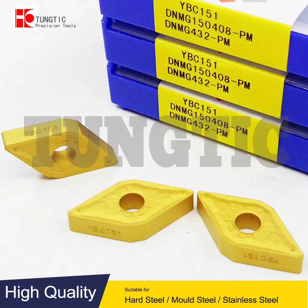 DNMG150408PM YBC151 Milling Cutter CNC Tools Lathe Machining Tools