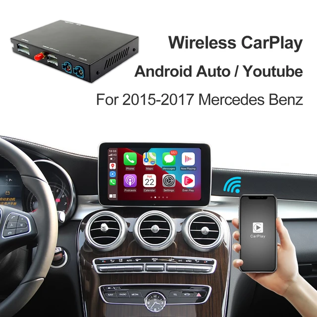 Kit Apple Carplay pour Mercedes système NTG 5+ Classe C W205 et GLC