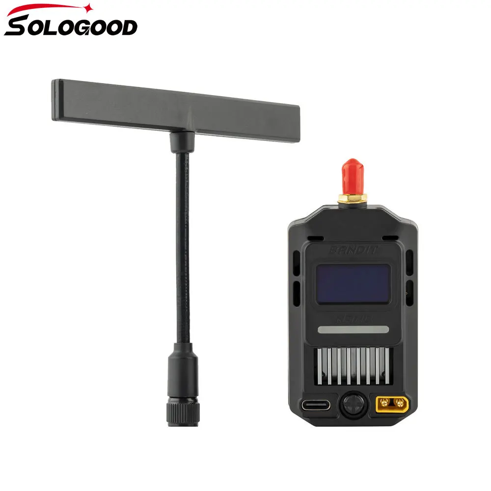 

SoloGood Bandit Nano Elrs RF Module FCC 915MHz 1000mW/30dBm TX Receiver for Modeling Remote Controllers