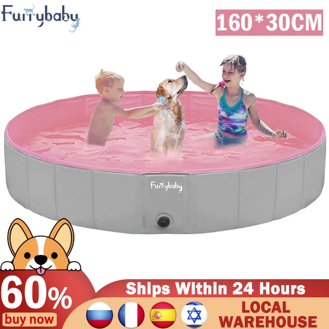 BDD - Piscine pour chien, piscine intérieure extérieure pliante pour  enfants, piscine pliable pour chien de compagnie, piscine portable  antidérapante, piscine hors-sol, BDD
