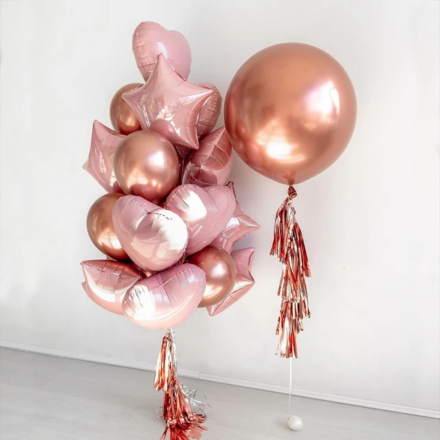 Ballon D'anniversaire De 12 Pouces En Latex Métallique Chromé, Décorations  De Fête D'anniversaire, Décor De Ballon De Joyeux Anniversaire - Ballons Et  Accessoires - AliExpress