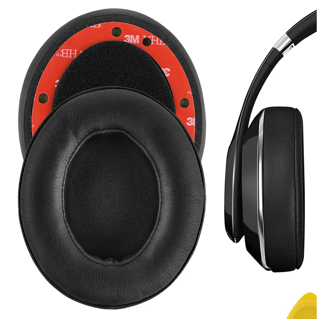 

Geekria Earpads for Beats Studio 2 Wireless (B0501) Replacement Headphones Protein Leather Ear Pads Cover Cushions Foam Earmuff