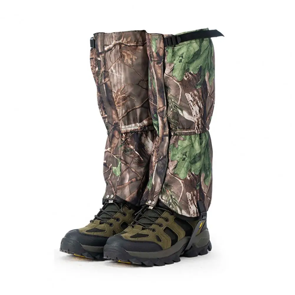 

Waterproof Leg Guard Adjustable Leg Guards Breathable Water-resistant Leg Gaiters Adjustable Snow Boot Guards for Hunting