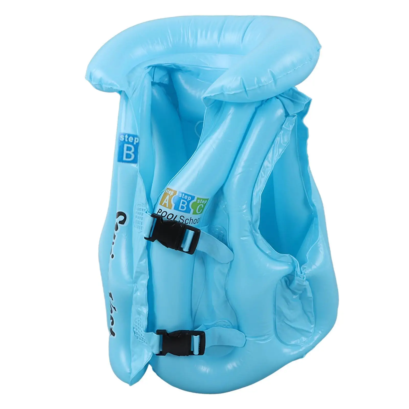 Toddler Kids Inflatable Swimming Vest Float Aid for 3 -8 Years Quick Release Buckle
