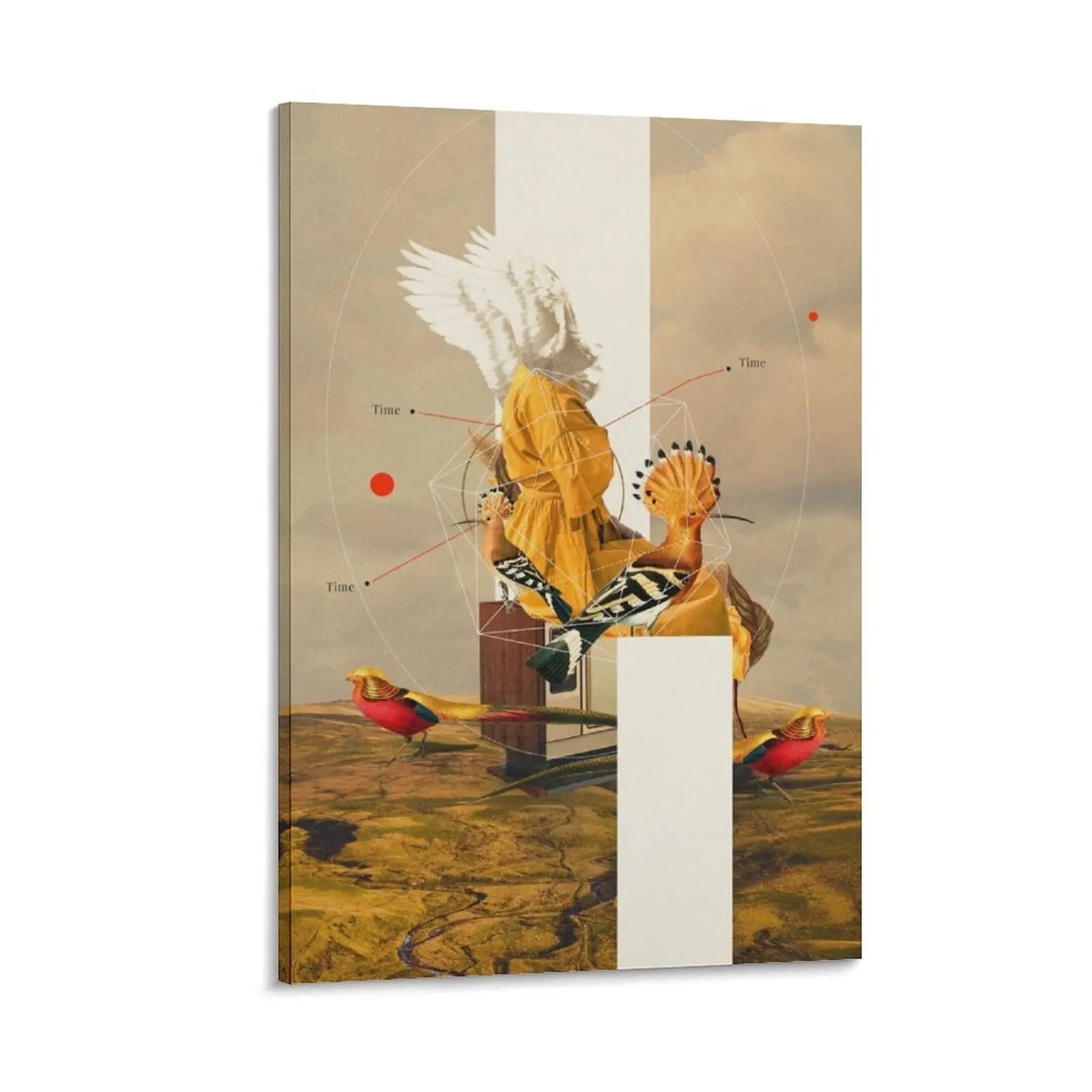 

Yellow Echoes of Time Canvas Painting wall art canvas painting interior paintings anime poster
