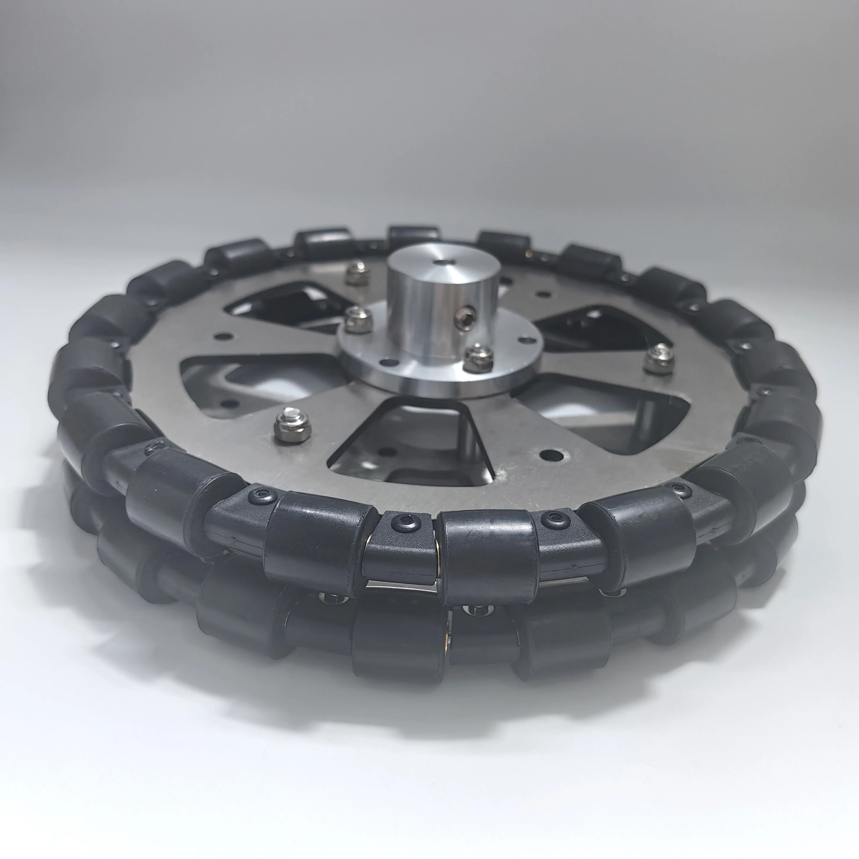 オノオノオムニホイール オムニホイール8インチ,203mm,ステンレス鋼,ロボットカー部品