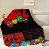 Z-Zayn M-Malik Singer Blanket Skin friendly comfort warm soft plush blanket suitable sofa living room office bedroom 1