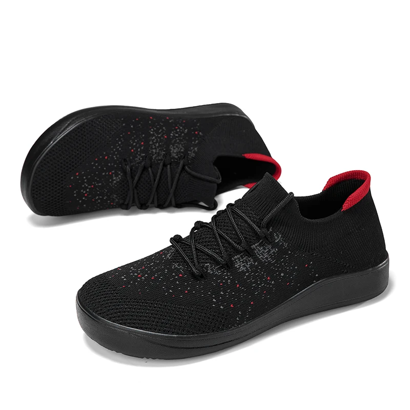 Wide Toe Lace Socks Shoes Zero Drop Barefoot Shoes Men's Breathable Mesh Socks Shoes Athletic Casual Couple Shoes Lightweight Ru 3