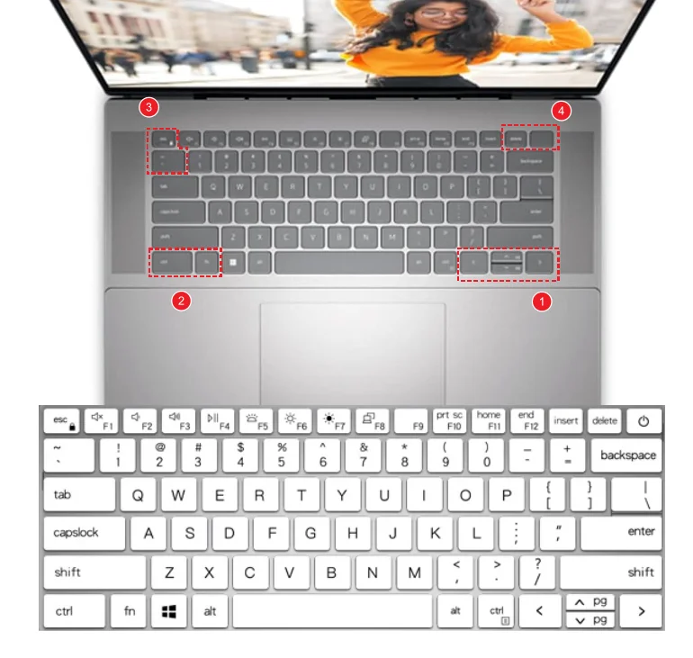 Per Dell Inspiron 16 Plus 7640 2023 Dell Inspiron 16 5630 7630 5630 5620 5625 7630 7620 16 ''Tastiera Portatile Covere Skin