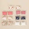 2Pcs/Set Miniature Bed Pillow Cushions Sofa Couch For 1/12 Dollhouse Mini Bedroom Living Room Decor Accessories 1