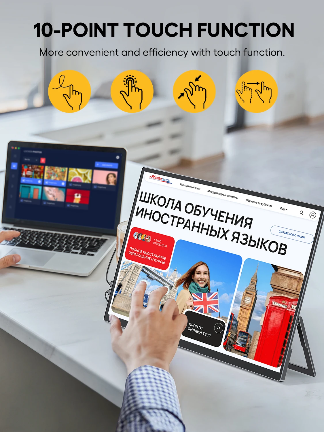 UPERFECT 18.5 ġ ޴ ġ ũ 120hz  1080P HDMI Type-C HDR FreeSync  ÷ Ʈ ȭ ǻ Xbox ġ PS4/5