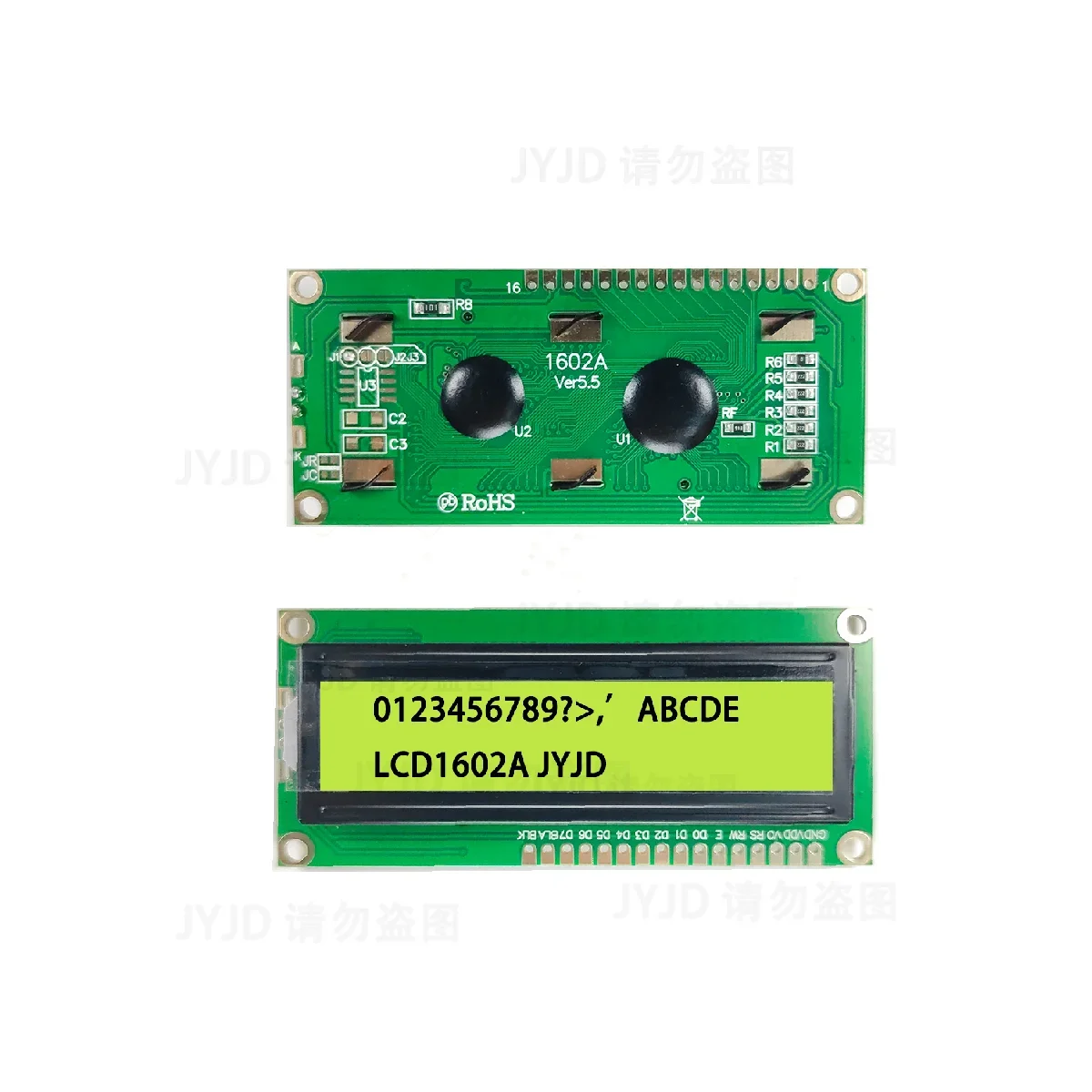 LCD Display Module LCD1602 Blue Green Screen For Arduino LCD1602A LCD Character UNO R3 Mega2560 Display PCF8574T IIC I2C Interface