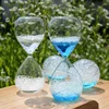 Glass Bubble Hourglass Nordic Modern Home Decor Geometry Crafts Liquid Sandglass Fun Drift Bottle Sand Clock Desktop Ornaments 1