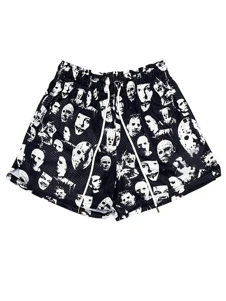 Men's Mesh Basketball and Casual Sports Shorts
