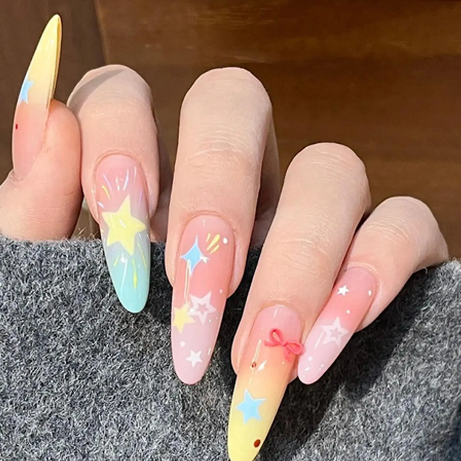 Palette di gel per unghie 18 colori, colla solida per lucidatura unghie, texture cremosa a lunga durata, applicazione fluida per nail art e saloni. - immagine 6