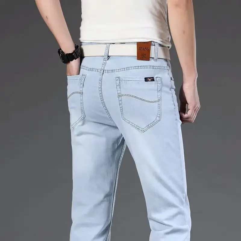 Pantalones vaqueros de talla grande para hombre, ropa de trabajo, holgados y de gran tamaño, para hombre, moda 2024, ropa de calle Y2k, tallas regulares, tallas suaves