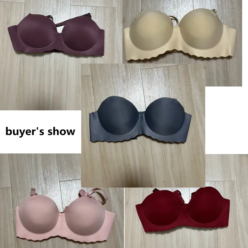 Soild Wire Free Bras Lingerie for Women One-Piece Bra Everyday