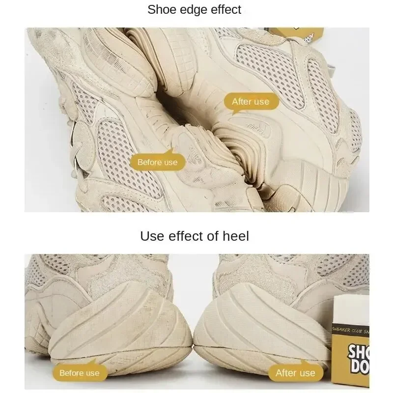 2pcs Shoes Eraser Portable Suede Sheepskin Matte Leather Fabric Care Shoes Cleaning Leather Cleaner Rubber Block Shoe Brush 4