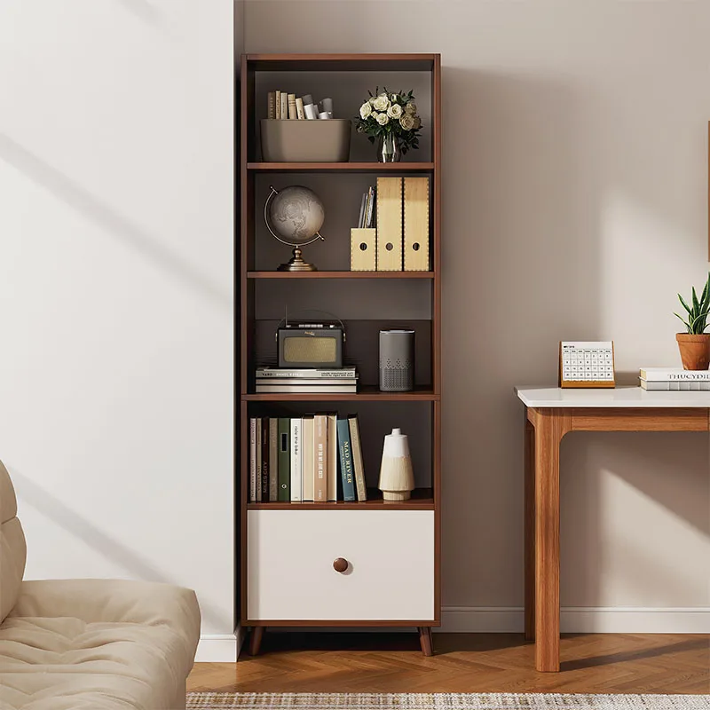 

White Drawers Bookcases Perfume Organizer Office Storage Box Bookshelf Craft Side Table Libreria Scaffale Nordic Furniture