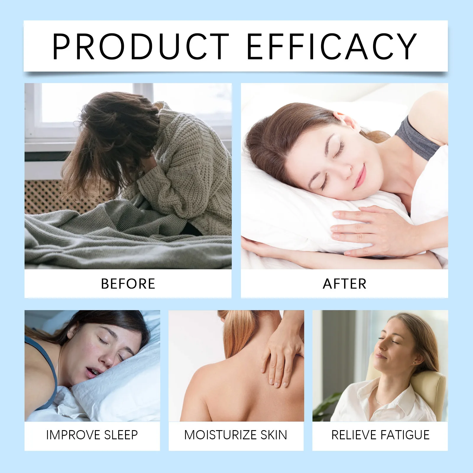 60ml Pure Magnesium Oil Spray Non-GMO Relieve Muscle Body Pain Smoothes Softens Skin Better Sleep Quality