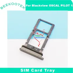 Enhanced SIM Card Tray Holder for Blackview Oscal Pilot Series - Black (Grey)