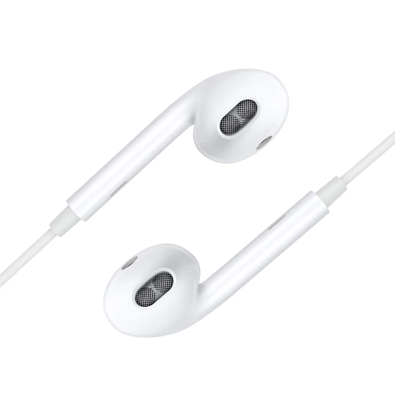 Premium In-Ear Wired Earphones with Built-in Mic and 3.5mm USB Plug