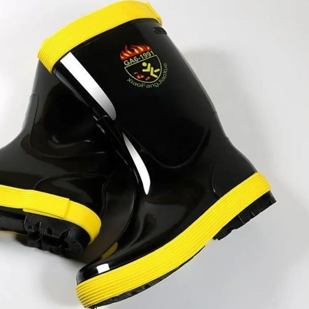 Fire protection boots Anti slip fire protection boots Flame retardant