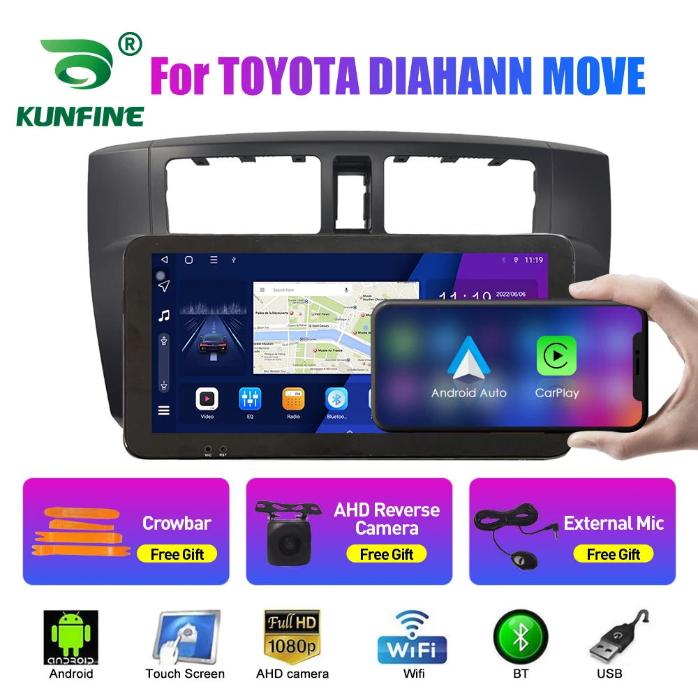 

10.33 Inch Car Radio For TOYOTA DIAHANN MOVE 2Din Android Octa Core Car Stereo DVD GPS Navigation Player QLED Screen Carplay