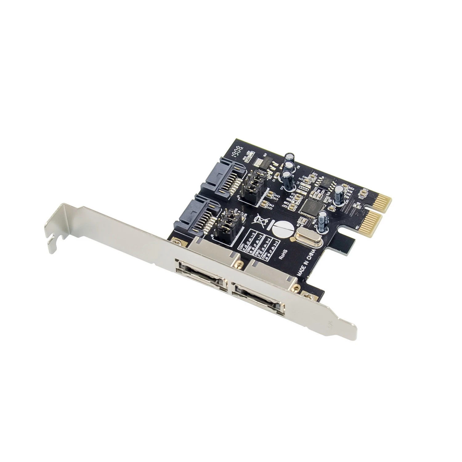 PCIE ESATA SATA III 확장 카드, PCI-E to SATA3.0, PCI-E 익스프레스 어댑터, ASM1061 칩, 6 Gb/S
