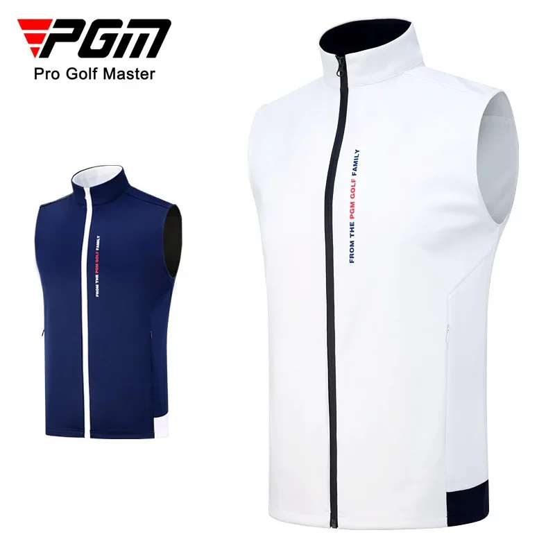 Men Hoodie Golf Sweater Autumn Winter Windproof Vest